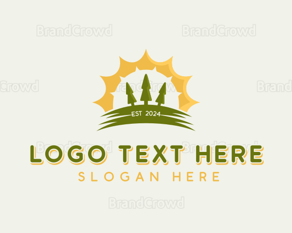 Garden Tree Lawn Logo