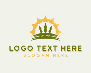 Garden Tree Lawn  Logo