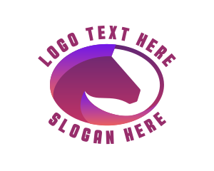 Native - Horse Stallion Zoo logo design