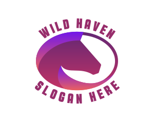 Zoo - Horse Stallion Zoo logo design