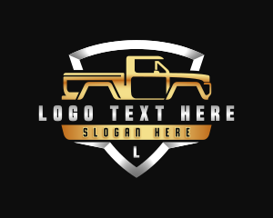 Garage - Auto Pickup Mechanic logo design