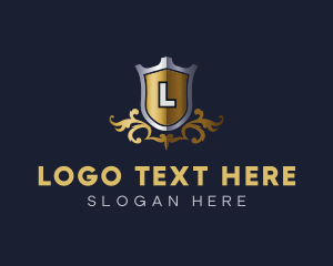 Heritage - Metal Gothic Crest logo design