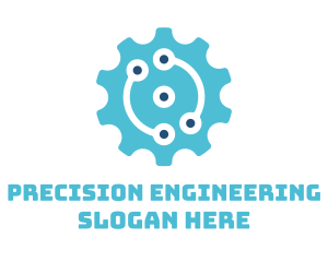 Engineering - Industrial Engineering Cog logo design