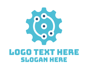 Engineer - Industrial Engineering Cog logo design