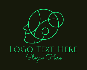 Neurologist - Creative Human Head Mind logo design