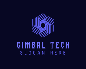 Cyber Tech Developer logo design