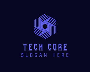 Cyber Tech Developer logo design