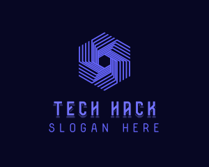 Cyber Tech Developer logo design