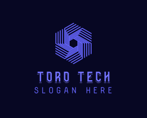 Cyber Tech Developer logo design