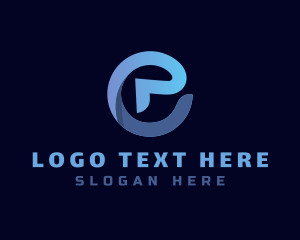 Startup Internet Letter E Business logo design