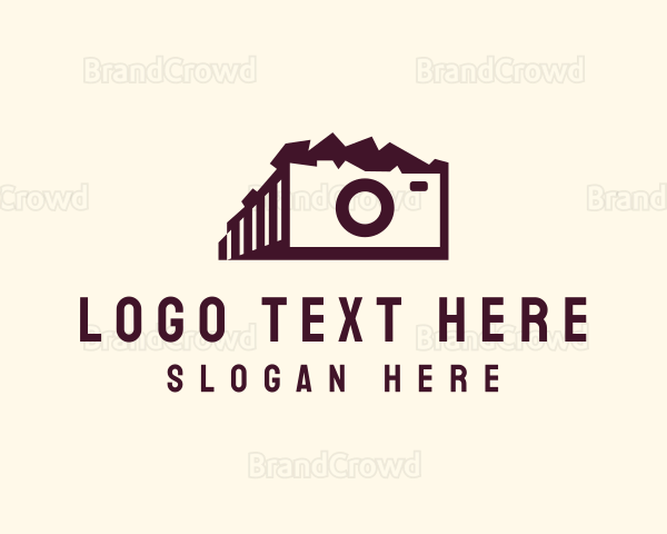 Photography Camera Lens Logo