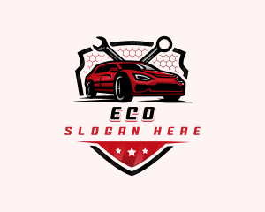 Sedan - Automotive Car Repair logo design