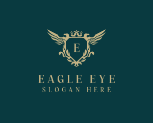 Upscale Royalty Eagle logo design