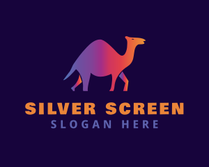 Ecommerce - Gradient Animal Camel logo design