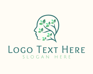 Environmental - Human Plant Head logo design