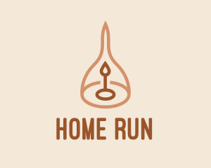 Candle Home Decoration logo design