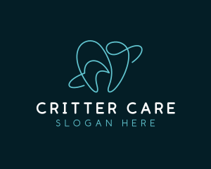 Orthodontics Dental Care logo design