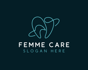 Orthodontics Dental Care logo design