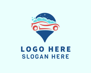 Mechanic - Car Wash Location logo design