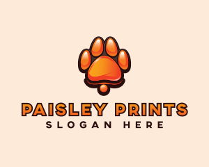 Dog Paw Print logo design