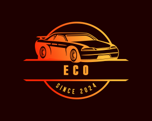 Sedan - Sports Car Transport logo design