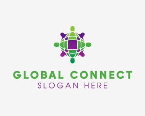 Global - Global Virus Pandemic logo design