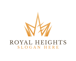 Highness - Golden Luxury Crown logo design