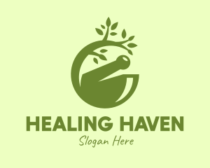 Cure - Traditional Medicine Cure logo design