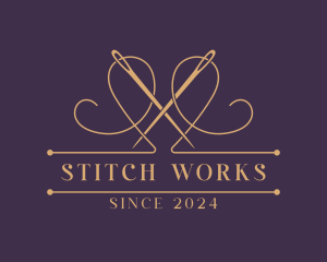 Alteration - Thread Needle Alteration logo design