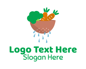 Vegetable Salad Bowl  Logo