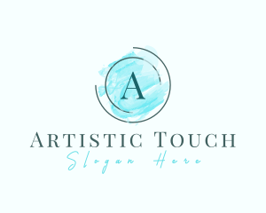 Elegant Boutique Watercolor logo design