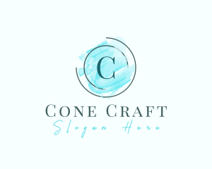 Elegant Boutique Watercolor logo design