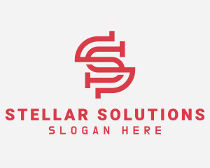 Modern Innovation Business Letter S logo design