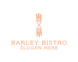 Barley - Elegant Leaf Boutique logo design