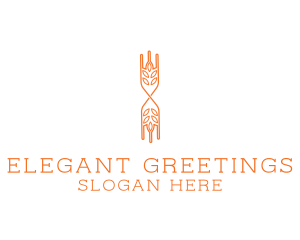 Elegant Leaf Boutique logo design