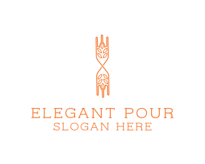 Elegant Leaf Boutique logo design