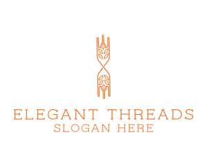 Elegant Leaf Boutique logo design