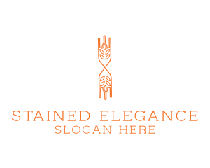 Elegant Leaf Boutique logo design