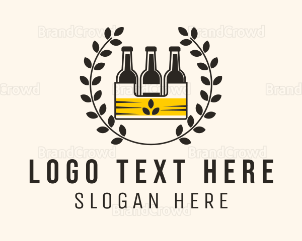 Wheat Beer Brewery Logo
