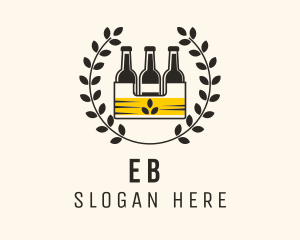 Wheat Beer Brewery Logo