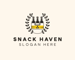 Wheat Beer Brewery logo design