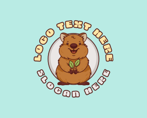 Cute - Cute Quokka Mascot logo design