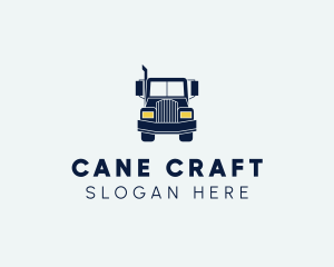 Blue Front Truck logo design