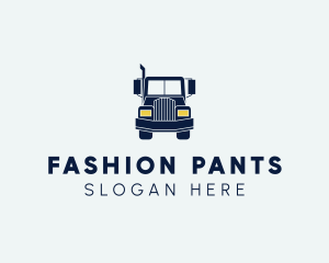 Blue Front Truck logo design