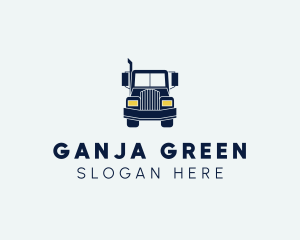 Blue Front Truck logo design