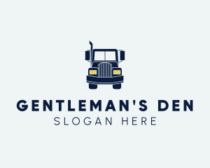 Blue Front Truck logo design