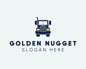 Blue Front Truck logo design