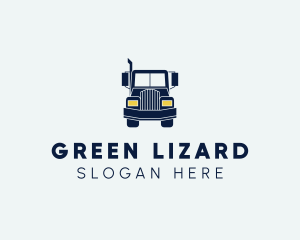 Blue Front Truck logo design