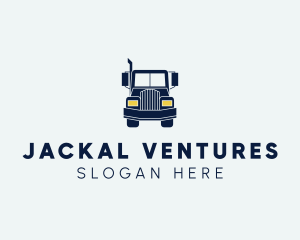 Blue Front Truck logo design