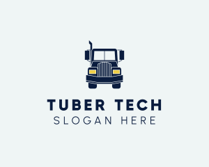 Blue Front Truck logo design